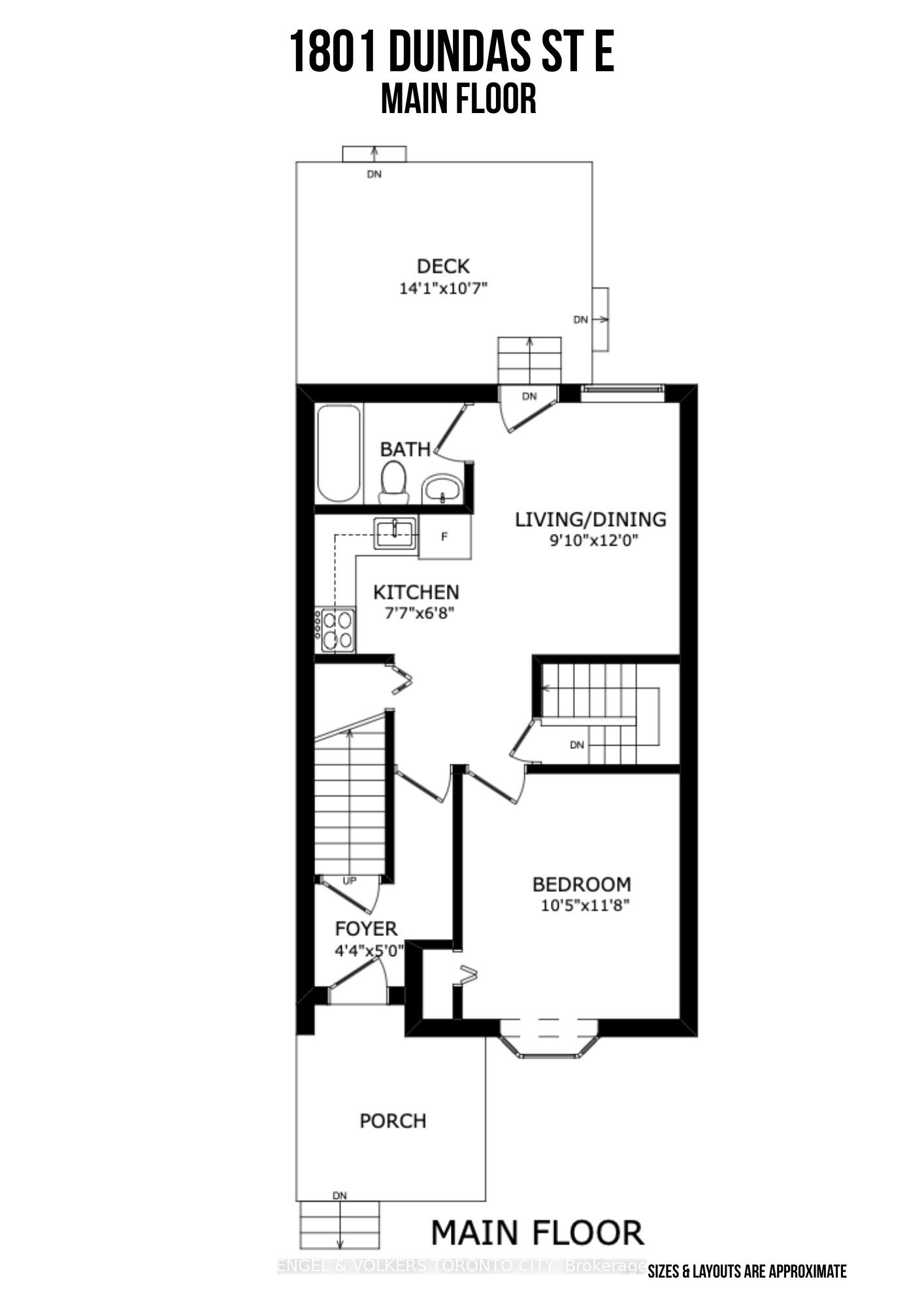 Unit Main Floor - 1801 Dundas Street E, Toronto 2