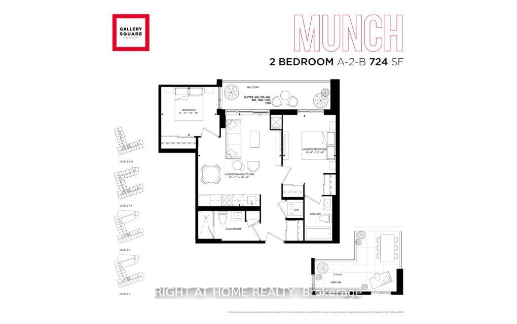 Unit A1405 - 8119 Birchmount Road N, Markham 2